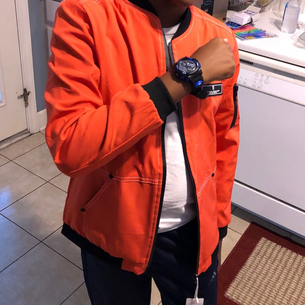 Orange jacket - Picture 3 of 3